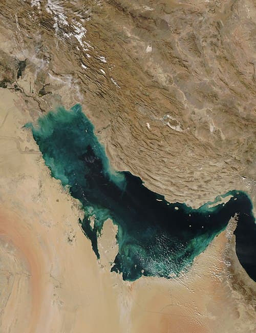 the Persian Gulf