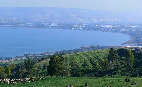 the Sea of Galilee