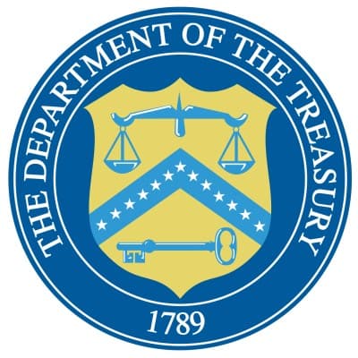 the Department of Treasury